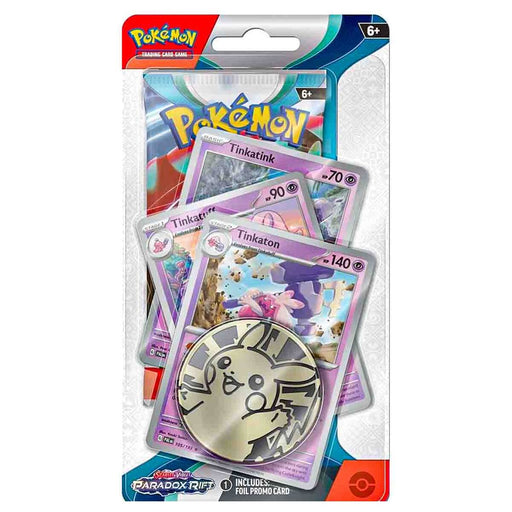 Pokémon Trading Card Game: Scarlet & Violet 4: Paradox Rift: Checklane Display Tinkaton