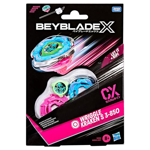 Beyblade X Wriggle Kraken S 3-85O CX Stamina Type Starter Pack