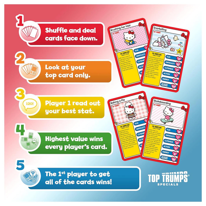 Hello Kitty Top Trumps Specials Card Game