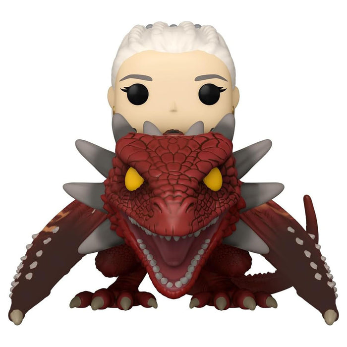 Funko Pop! Rides: House of the Dragon: S3: Rhaenys Targaryen with Meleys Deluxe Vinyl Figure #124