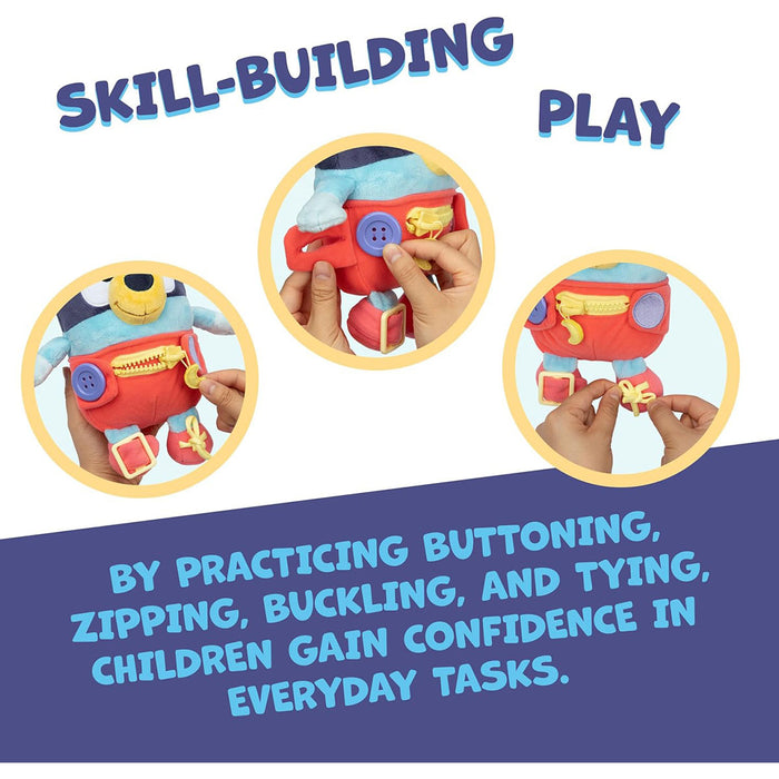 Bluey Dress & Play Baby Bluey 10" Plush