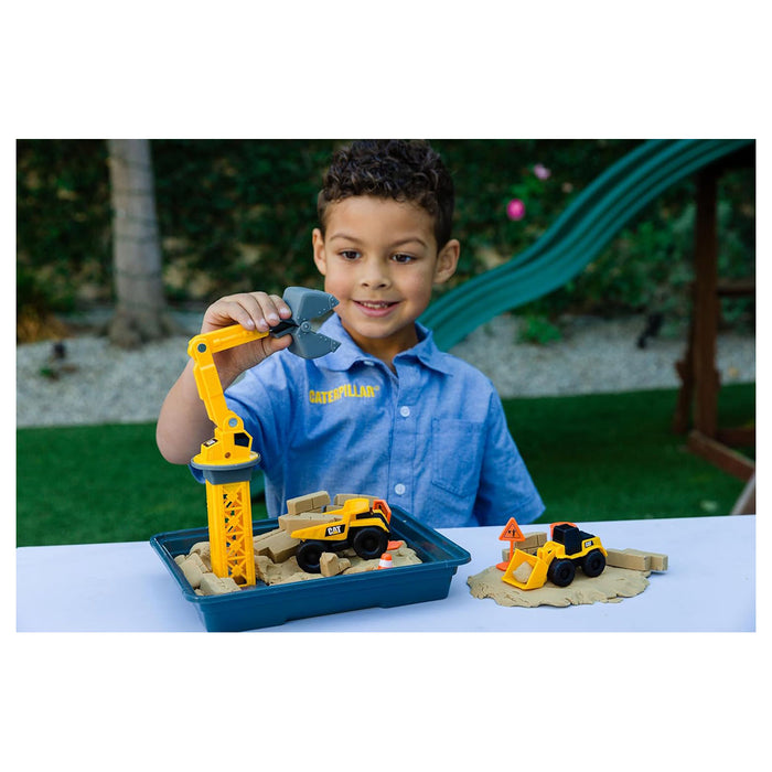CAT Dig N' Build Dirt Playset 