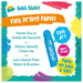 Paint Pop Bath Sticks (12 Pack)
