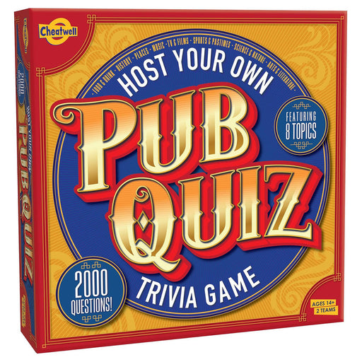 Host Your Own Pub Quiz Trivia Game