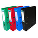 Lever Arch A4 Files Assorted 4 pack (Black, Red, Blue, Green) 