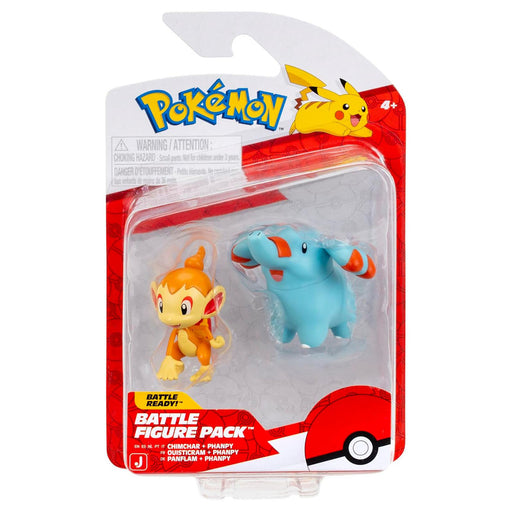 Pokémon Battle Figure Pack Chimchar & Phanpy