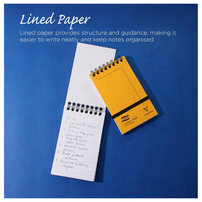 Clairefontaine Europa Minor Pad 120 Pages Lined 90gsm 20 Pack (styles vary)