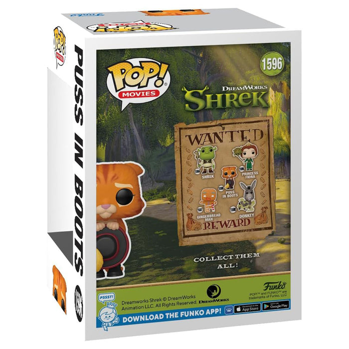 Funko Pop! Movies: Shrek: Puss in Boots Vinyl Figure #1596