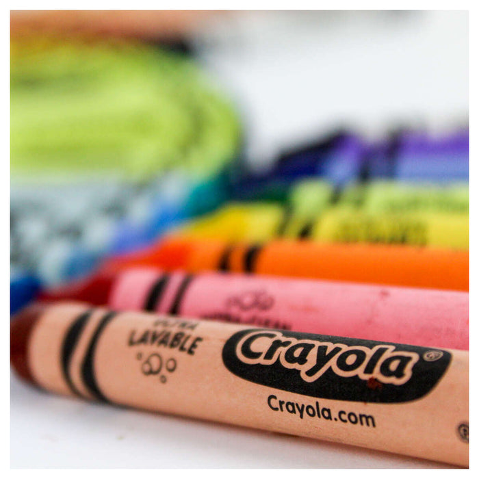 Crayola Ultra-Clean Washable Large Crayons (8 Pack)