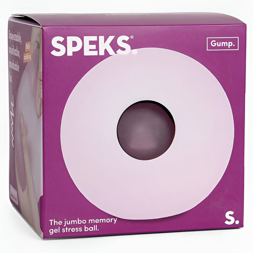 Speks Gump Jumbo Moon Jelly Memory Gel Stress Ball