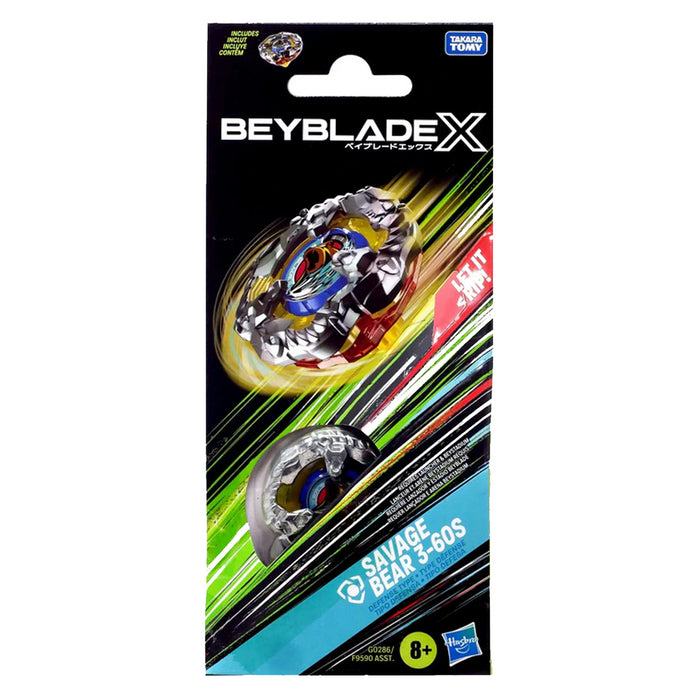 Beyblade X Savage Bear 3-60S Defense Type Single Pack