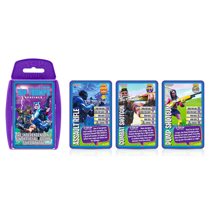 The Independent and Unofficial Guide to Fortnite Top Trumps Specials Card Game
