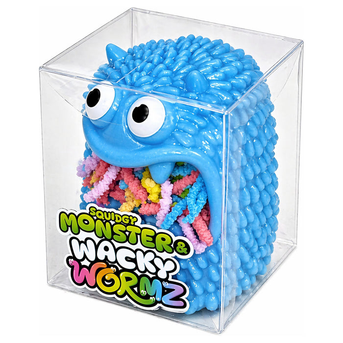 Squidgy Monster With Wacky Worms (Assorted)