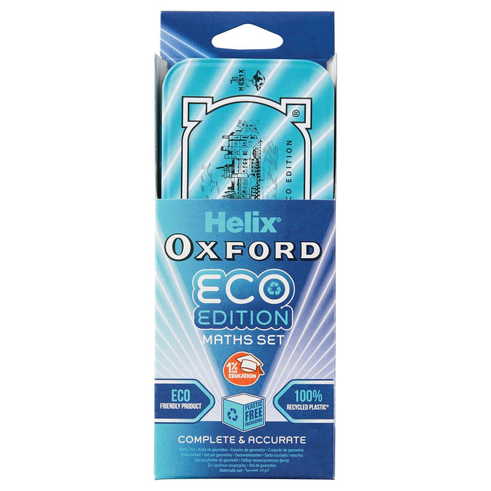 Helix Oxford Eco Maths Set Light Blue