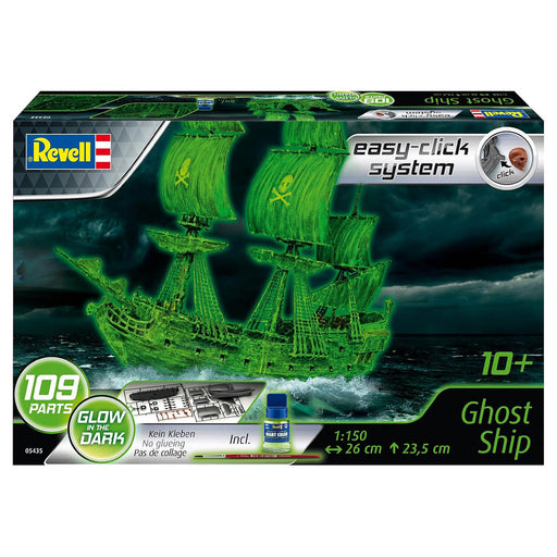 Revell Ghost Ship Easy-Click System Glow in the Dark 1:150 Model Kit