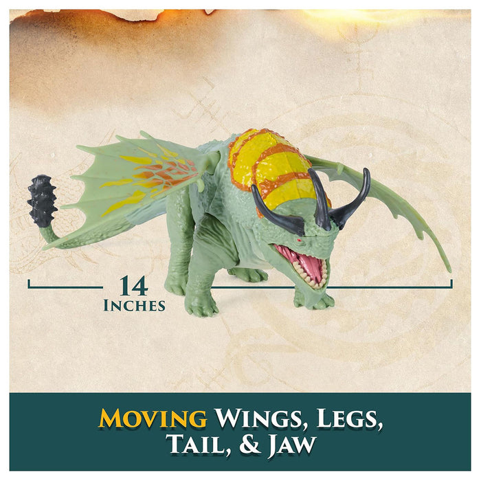 How to Train Your Dragon Trial of Flame Rumblehorn & Stoik Figures