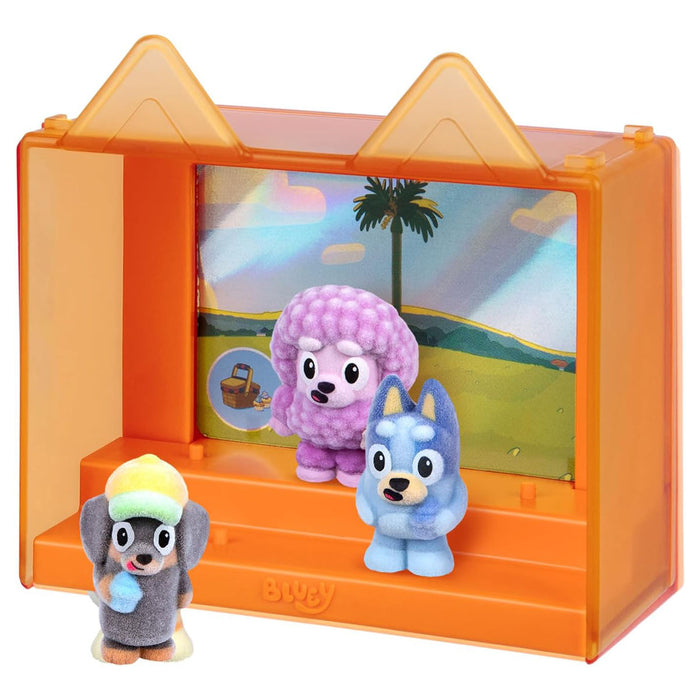 Bluey Fuzzies Episode Pack: Shadowlands Display Case & Figures 