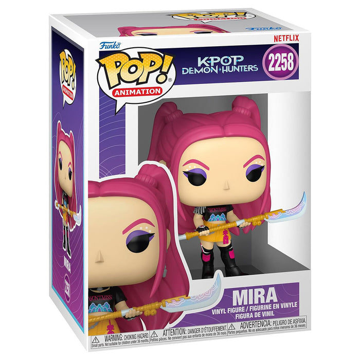 Funko Pop! Animation: K-POP Demon Hunters: Mira Vinyl Figure #2258