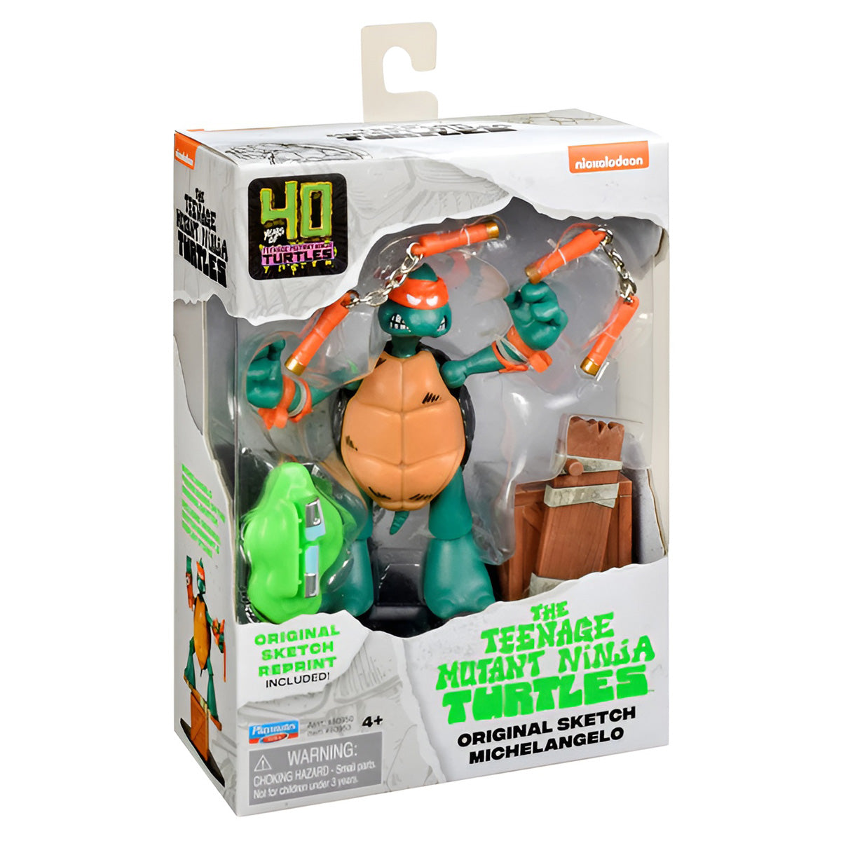 The Teenage Mutant Ninja Turtles Original Sketch Michelangelo 40th