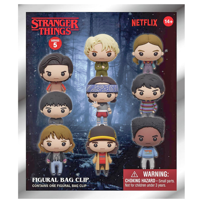 Stranger Things Series 5 Figural Bag Clip (styles vary)