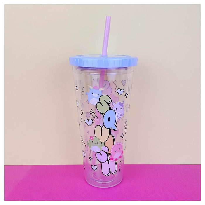 Squishmallows Beaker & Straw