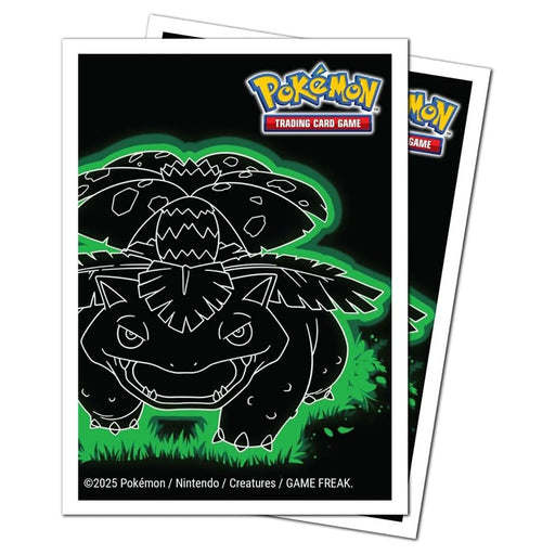 Pokémon Neon Kanto Ultra-Pro Apex Deck Protector Sleeves Venusaur (105 Pack)