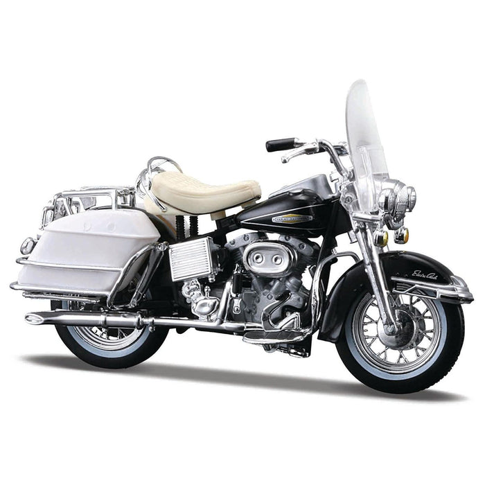 Maisto Harley Davidson Dous-60's 1968 FLH Electra Glide & 1962 FLH Duo Glide Motorcycles