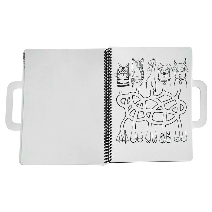 Funny Mat Which Way To Go? Washable Colouring Book