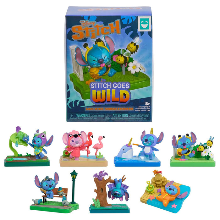 Happy Haul Disney Stitch Goes Wild Scene Setter Figure (styles vary)
