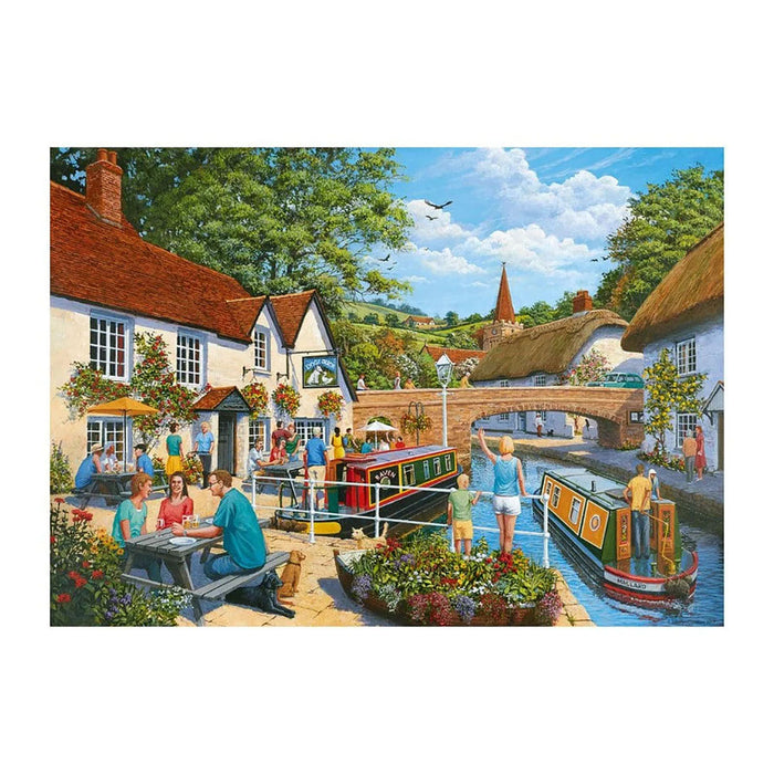Ravensburger Waterside Tavern 1000 Piece Jigsaw Puzzle
