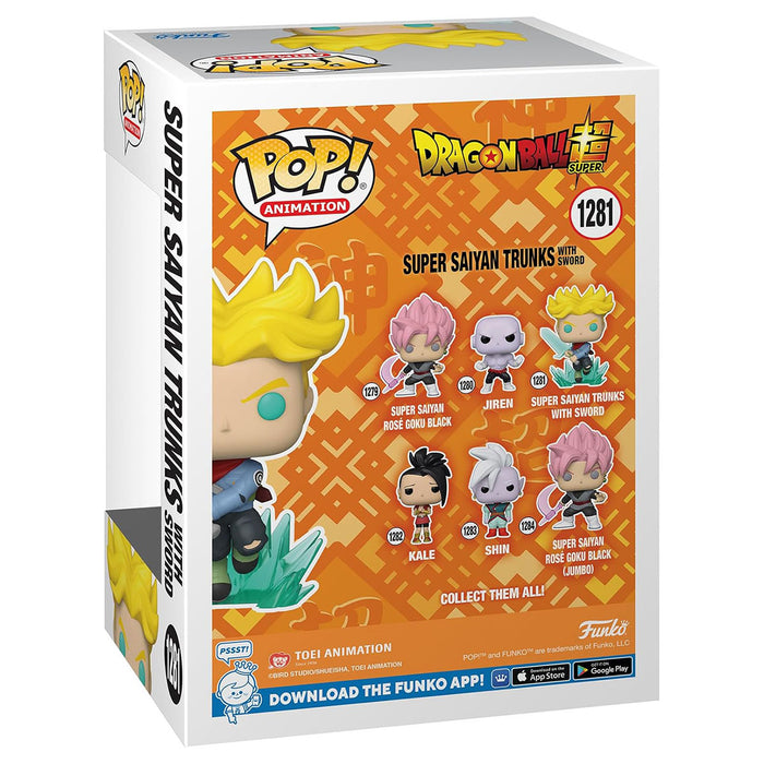 Funko Pop! Animation: Dragon Ball Z: Super Saiyan Trunks with Sword Vinyl Figure #1281