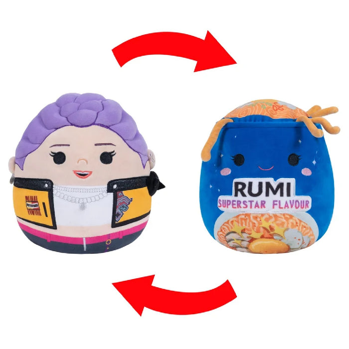 Squishmallows K-pop Demon Hunters FlipAMallows Rumi Reversible 8" Plush