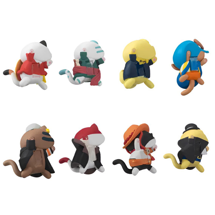 Mega Cat Series One Piece Nyan Piece Nyan! Petari! Stick-On Figure (styles vary)