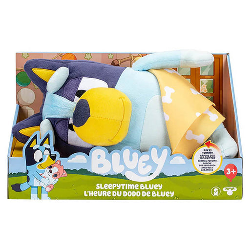 Bluey Sleepytime Bluey Soft Toy with Sond Effects