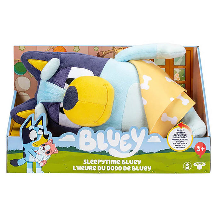 Bluey Sleepytime Bluey Soft Toy with Sond Effects