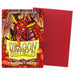 Dragon Shield Japanese Size Crimson 60 Matte Sleeves