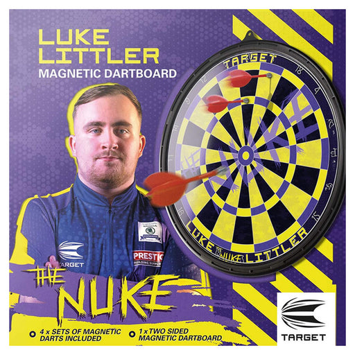 Luke 'The Nuke' Littler Magnetic Dartboard Set