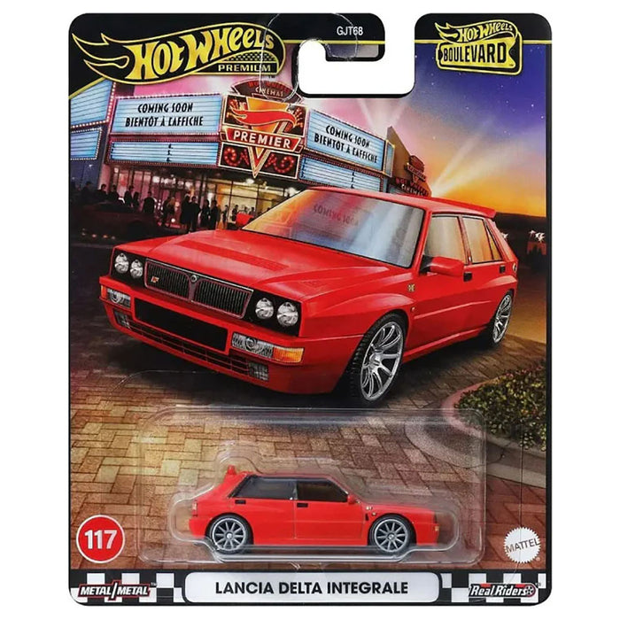 Hot Wheels Premier Boulevard Lancia Delta Intergale Car