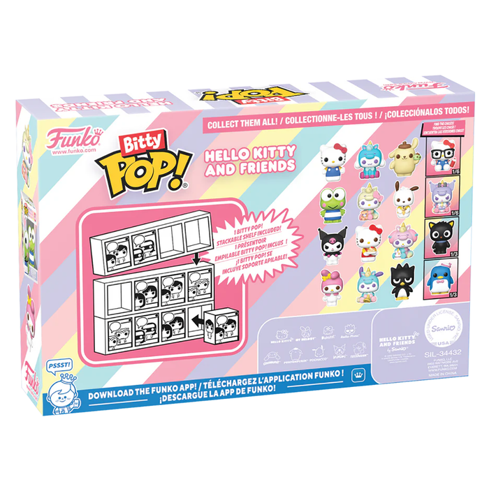 Funko Bitty Pop! Hello Kitty and Friends Series 3 (4 Pack)