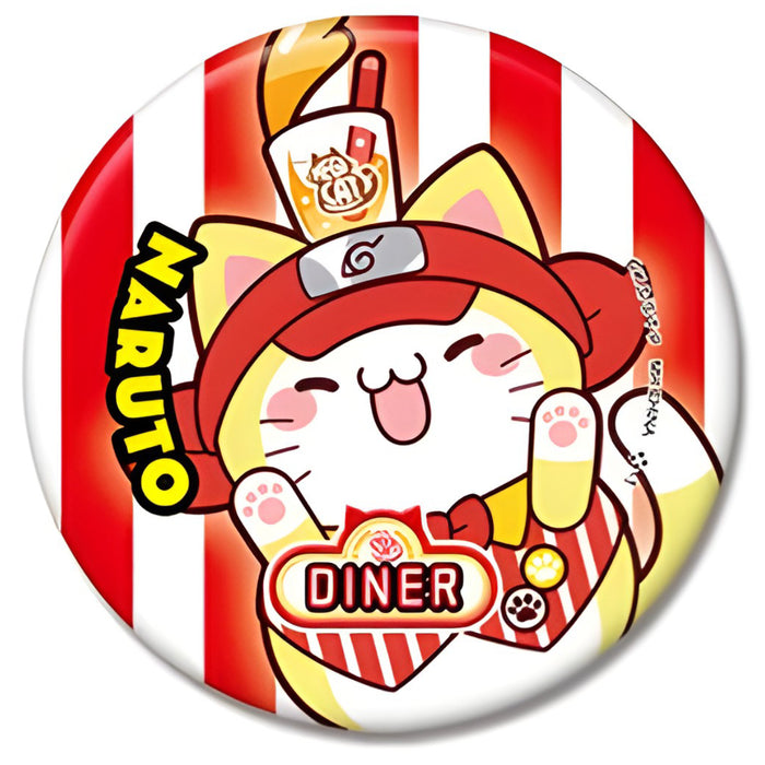 Mega Cat Project Naruto Nyaruto Name Metal Badge (styles vary)