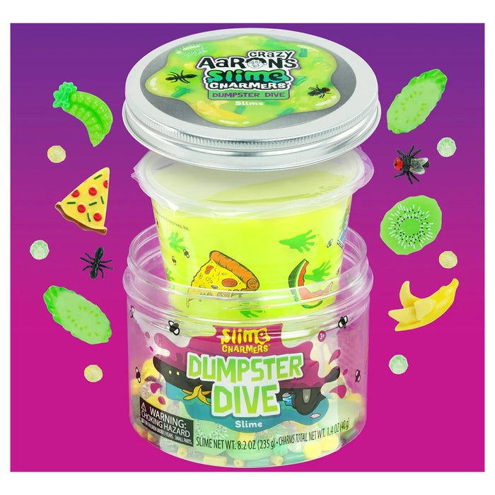 Crazy Aaron's Slime Charmers Dumpster Dive Slime