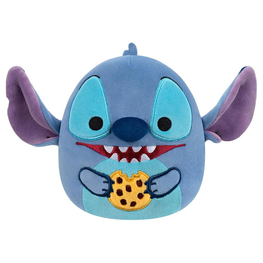 Squishmallows Disney Stitch Eating Chocolate Chip Cookie 8" Plush