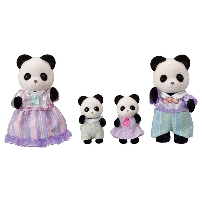 Sylvanian Familes: Pookie Panda Family Figures (4 Pack)