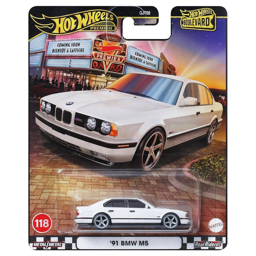 Hot Wheels Premier Boulevard '91 BMW M5 Car
