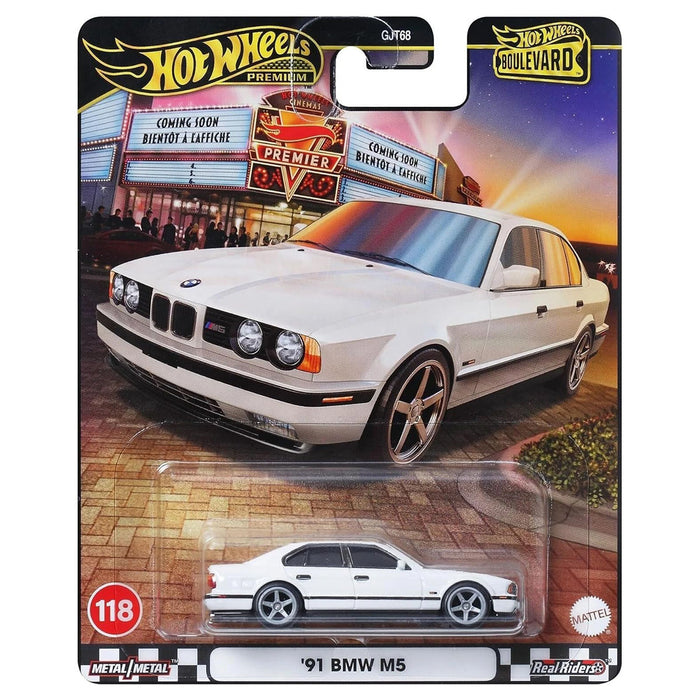 Hot Wheels Premier Boulevard '91 BMW M5 Car