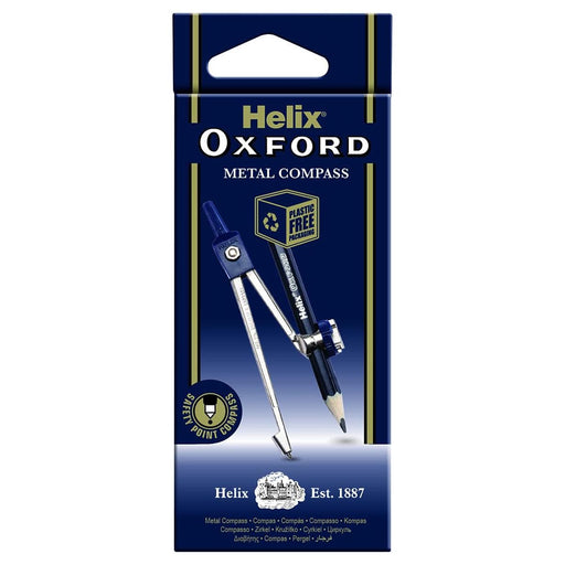 Helix Oxford Metal Compass with Pencil