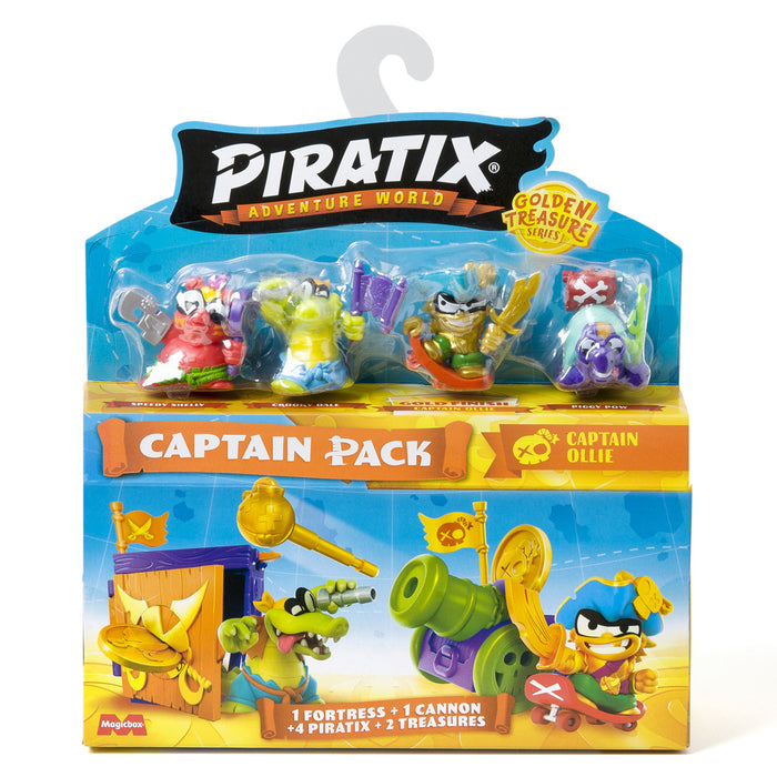 Piratix Adventure World Golden Treasure Series Captain Pack (styles vary)