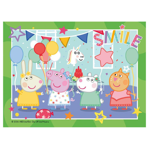 Ravensburger Peppa Pig Let's Party 4 in a Box Jigsaw Puzzles