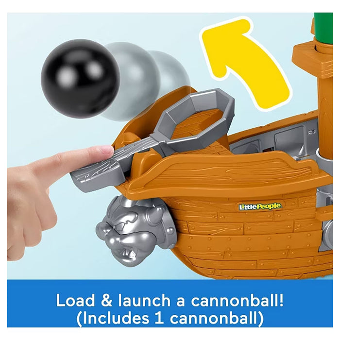 Fisher-Price Little People My Mario: Bowser's Airship Playset