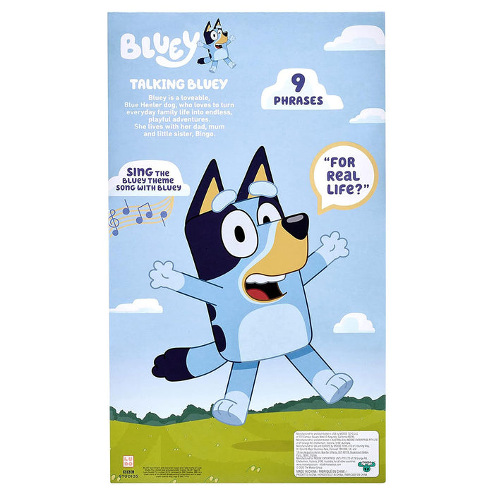 Bluey Talking Bluey Plush